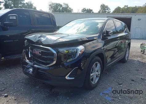 2019 GMC Terrain Sle из США, поврежденный, VIN 3GKALMEV7KL223959